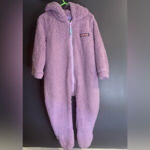 Vineyard Vines Cozy Kids One Piece in Lavender size 12-18m